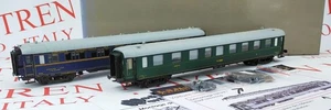 LS MODELS 40902 - H0 1/87 - SET LIEGEWAGEN P.O-MIDI / SCHLAFWAGEN CIWL - EP.IIb - Bild 1 von 2