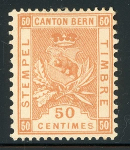SWITZERLAND Revenue Fiscal Selections Lot #37 50c Canton BERN STEMPEL TIMBRE $$$ - Picture 1 of 1