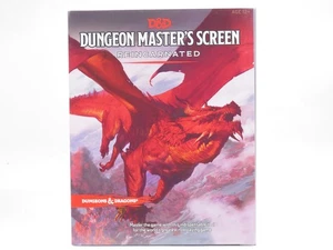 DUNGEONS & DRAGONS 5TH EDITION DUNGEON MASTERS SCREEN REINCARNATED. GREEN 1994 - Picture 1 of 2