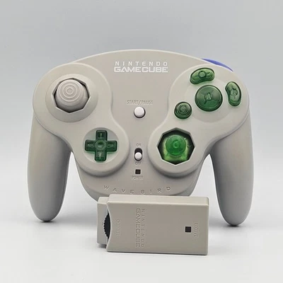 Mando Nintendo GameCube Wavebird + Receptor Personalizado Reacondicionado Excelente Foto 1 de 4