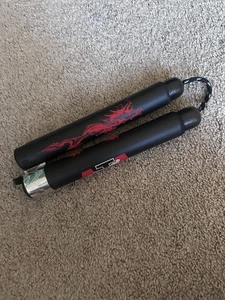 8.5” FOAM PADDED TRAINING NUNCHUCKS Martial Arts Nunchaku Taekwondo Karate - Picture 1 of 7