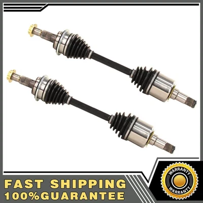 Front CV Axles For 2007-2022 Toyota Tundra 4WD W/o lifted vehicles With Warr - Image 1 of 4