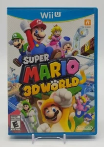 Super Mario 3D World (Nintendo Wii U, 2013) Complete in Box CIB Very Clean Disc - Picture 1 of 5