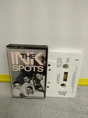 The INK SPOTS - The Best of The Ink Spots - CASSETTE 1985  - Image 1 of 2