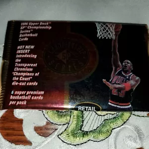 1996-97 UPPER DECK SP BASKETBALL CARD PACK JORDAN INSERTS?+FREE 1986 KOBE PROMO - Picture 1 of 8