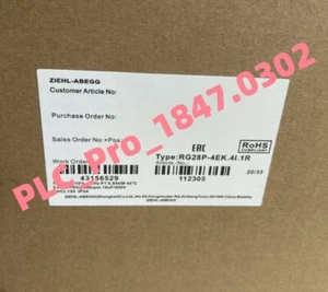 1PCS Brand New ZIEHL-ABEGG RG28P-4EK.4I.1R Industrial fan Fast delivery - Picture 1 of 3