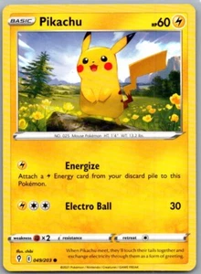 2021 Sword & Shield - Evolving Skies Pikachu Basic/Common #49 - Picture 1 of 2