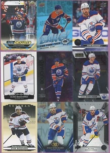 🏒 HUGE EDMONTON OILERS EVAN BOUCHARD 13 DIFFERENT CARDS LOT CANADA - Picture 1 of 2