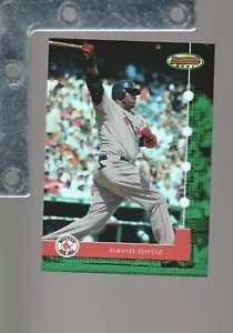 2005 BOWMAN'S Best #14 David Ortiz GREEN FOIL #405/899 RED SOX - Picture 1 of 2