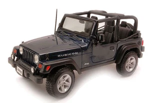 Maisto JEEP WRANGLER RUBICON 1997 BLUE 1:18 - Foto 1 di 1