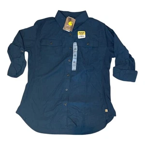 Carhartt 103600-973 Damen Twilight Blue Rugged Flex Bozeman Shirt L (12/14) - Bild 1 von 2