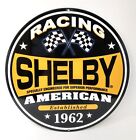 Shelby American Racing Metal Art Wall Sign - 19x19 (Large)
