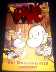 BONE THE DRAGON SLAYER by Jeff Smith Book FREE SHIPPING - Picture 1 of 3