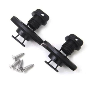 2 Pack Universal Canoe Kayak Boat Thread Drain Plugs Kit & 4 Screws Accessories - Bild 1 von 10
