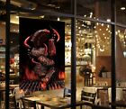 3D Grill Kebab Shop BBQ B1871 Window Stickers Vinyl Wallpaper Wall Murals Amy
