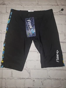 Costume da bagno competitivo Flow Gear giovane taglia 24 nero nuovo con etichetta - Foto 1 di 3