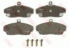 TRW Front Brake Pad Set for Honda Concerto D16Z2 1.6 August 1989 to August 1995