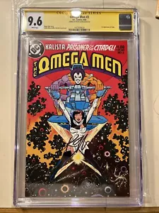 Omega Uomo #3 CGC 9.6 SS 1983 1a app. Lobo firmato Keith GIFFEN - Foto 1 di 13