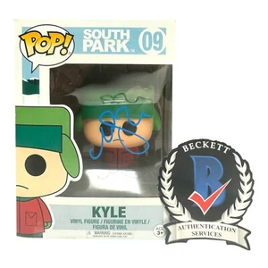 MATT STONE SIGNED AUTOGRAPH SOUTH PARK FUNKO POP 09 BECKETT BAS KYLE - Picture 1 of 2