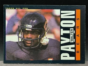 1985 Topps WALTER PAYTON card No. 33 Chicago Bears Crease-Free NM HOF - Picture 1 of 2