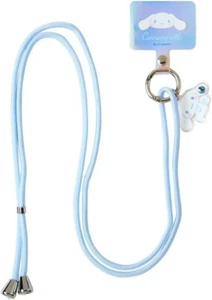 Sanrio Cinnamoroll Shoulder Lanyard Phone Strap Adjustable Handsfree 844012 JPN - Picture 1 of 11