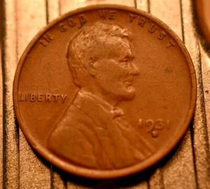 1931-D Lincoln Wheat Cent 1c. (#5533) - Picture 1 of 2