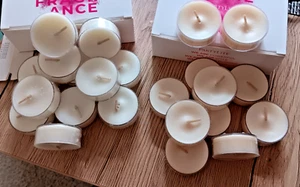 PartyLite je 12 Teelichte " VANILLE KOKOSNUSS & M.-Vanille " in 2-stöckiger Box - Bild 1 von 3