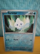 carte pokemon sorbébé reverse EV faille paradoxe 