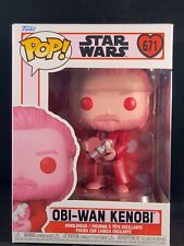 Funko Pop Star Wars 671 Obi-Wan Kenobi Pink Valentine