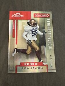 2004 Playoff Prestige Xtra Points Red #188 MICHAEL BOULWARE Rookie Card RC /100