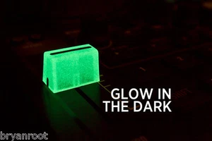 PIONEER DDJ-SX S1 RANE DJ 61 62 DENON NUMARK GLOW IN THE DARK FADER CAP KNOB - Picture 1 of 3