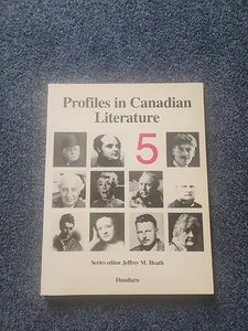 Profiles in Canadian Literature Volume 5, 1986 Paperback, Jeffrey M. Heath (ed). - Picture 1 of 3