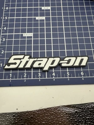 Strap-on Magnetic Novelty White Tool Box Badge 3D Printed Parody Gag 6.5” - Image 1 of 4