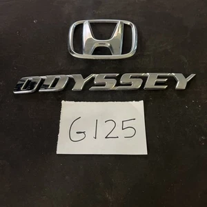 11 12 13 14 15 16 17 HONDA ODYSSEY REAR GATE LID CHROME EMBLEM LOGO BADGE SIGN - Picture 1 of 6