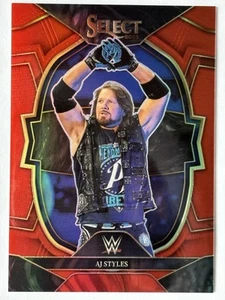 2023 Panini Select WWE AJ Styles /175 Red Concourse #16 The Phenomenal One! - Picture 1 of 3