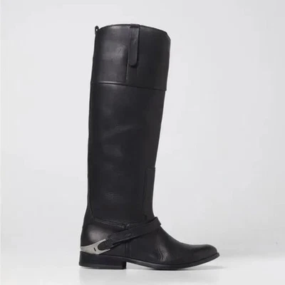 Correa para botas Golden Goose Charlie hasta la rodilla de cuero negro talla EU 40/US 9,5-10 Foto 1 de 4