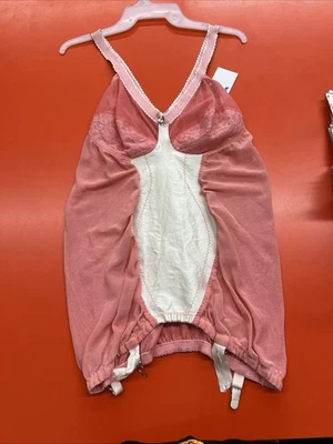 JC пенни розовый пояс скольжения на W/клипсы милый рейв фестиваль наряд размер 38C - Изображение 1 из 4