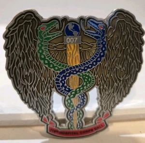 116th HOSPITAL CORPS BALL LARGE 3" #'d CHALLENGE COIN - Picture 1 of 6