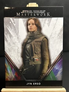 JYN ERSO 2024 Star Wars Masterwork Base #9 Rouge One: A Star Wars Story - Foto 1 di 2