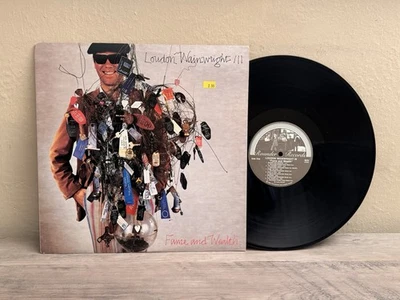 LOUDON WAINWRIGHT III FAME & WEALTH RICHARD THOMPSON FOLK ROCK ROUNDER LP EX+ Foto 1 de 3