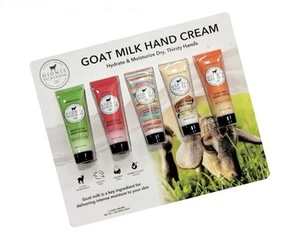 Dionis Goat Milk Skincare 5 Pack of 1 oz Hand Creams Set Moisturizer Brand New - Picture 1 of 14