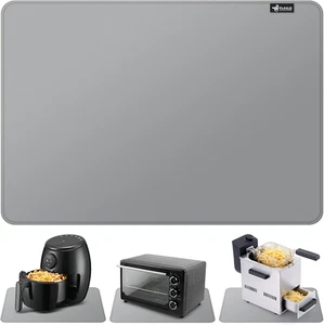 Heat Resistant Mat for Air Fryer Site On, Fireproof Silicone Mats for Kitchen Co - Picture 1 of 12