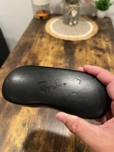 Ray Ban Black Hard Eyeglasses Case - Picture 1 of 7