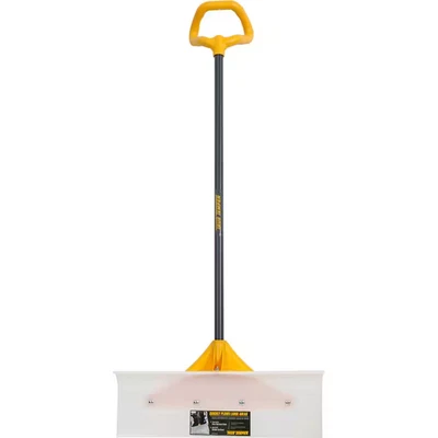 24 In. Industrial Grade Snow Pusher with Versa Grip - Image 1 of 4