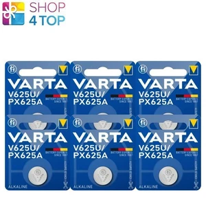 6 Varta V625U Alkaline Batteries Lr9 1.5V Original Blister Made China 1Bl 2027 - Picture 1 of 1
