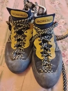 Boreal Zephyr Climbing Shoes Fusion 3 Size UK 8 USA 9 Yellow - Picture 1 of 4