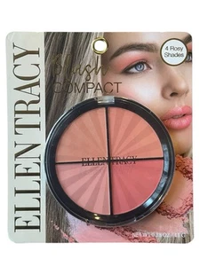 Ellen Tracy - ROSY BLUSH COMPACT - 4 ROSY Shades - New In Box - Picture 1 of 1