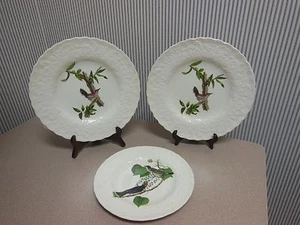 Alfred Meakin Audubon Birds of America Kingbird- Salad Plate, Two Dinner Plates - Picture 1 of 9