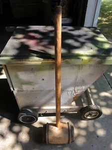 Vintage Wooden - Strongman - Circus/Carnival  Hammer  w/Metal Rings - Excellent - Picture 1 of 5