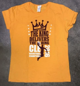 LEBRON JAMES CLEVELAND 2016 BASKETBALL NBA FINALS CHAMPIONSHIP - WOMENS - Medium - Picture 1 of 1